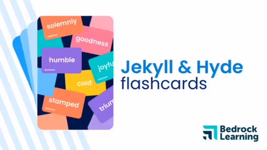 Image for Jekyll & Hyde vocabulary flash cards