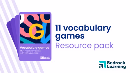 Image for 11 fun vocabulary games