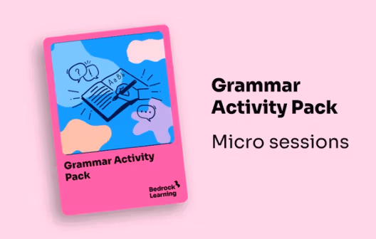 Image for Grammar Activity Pack - Micro Sessions