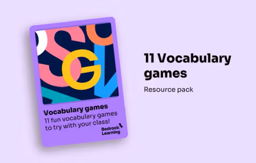 Image for 11 fun vocabulary games