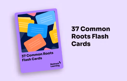 Image for 37 Common Roots Flash Cards