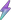 Colourful inflatable lightning
