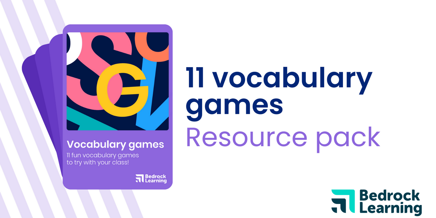 11 fun vocabulary games | Bedrock Learning