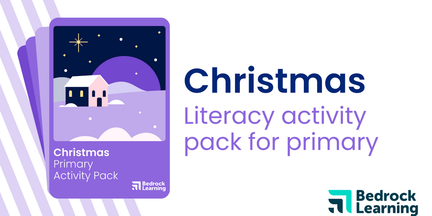 Christmas literacy activity pack for primary