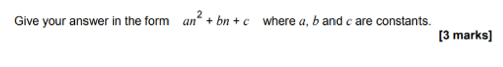 A maths question on constants